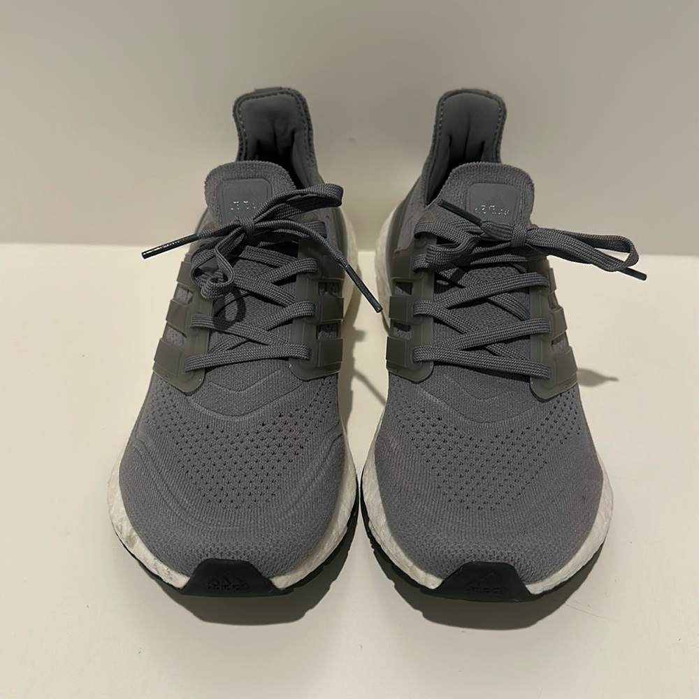 adidas Gray Athletic Running Shoes